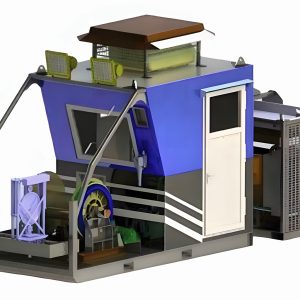 Skid Mounted Wireline Unit with Power Pack