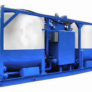 Skid Mounted Batch Mixing Unit