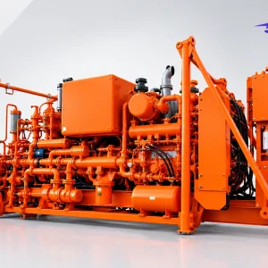Skid Mounted Acidzing Unit