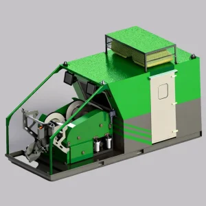 Skid Mounted Double Drum Slickline (Non-zone)